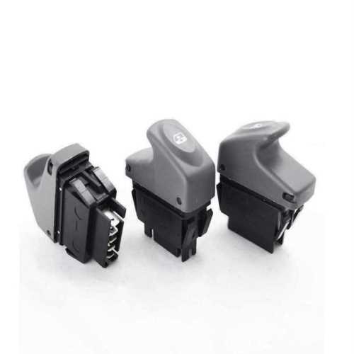 CLİO KANGOO MEGANE II CAM DÜĞMESİ 5 FİŞLİ GRİ Ürün Görseli